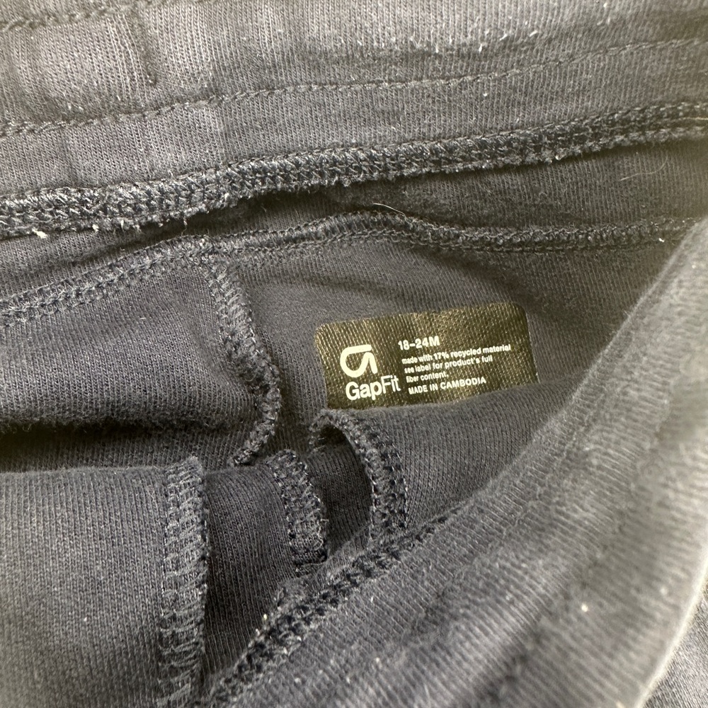 Baby Gap Navy Jogger Set – Size 12-18 Months - Picture 8 of 10